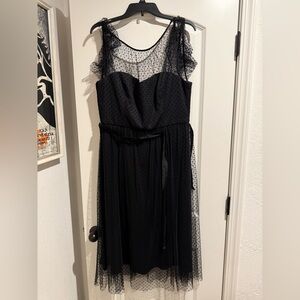 Little Black Polka Dot Dress